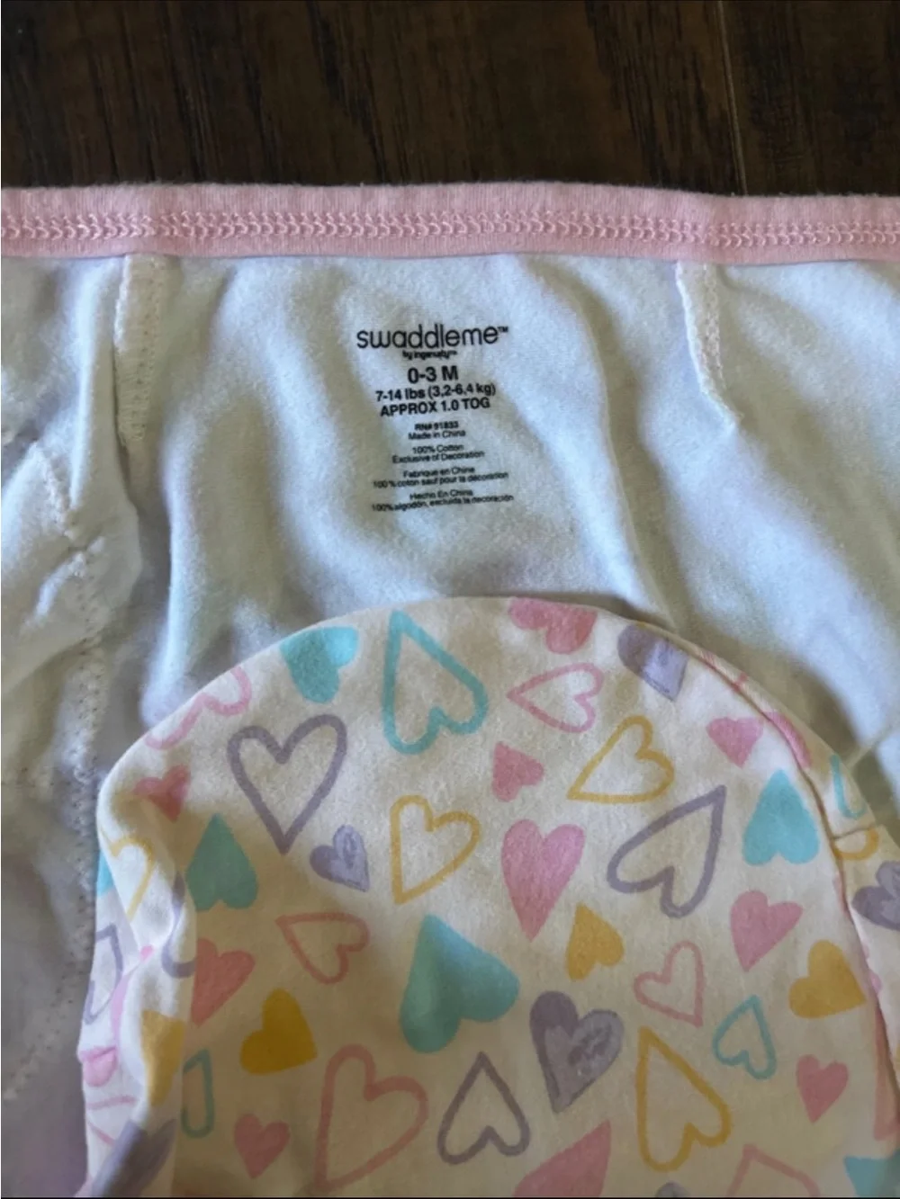 SwaddleMe Velcro Swaddle Bundle – 5 Pack